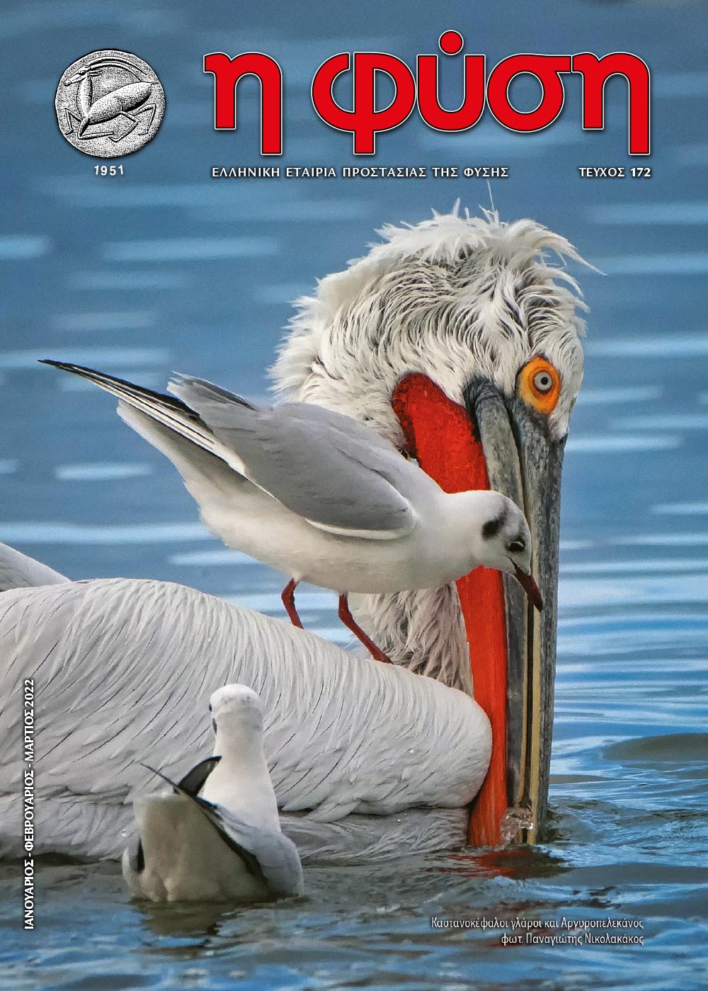 περιοδικό "η φύση" - Τεύχος 172, Ιανουάριος - Μάρτιος 2022